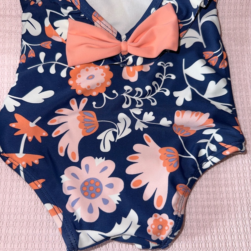 RuffleButts Baby Girls Swim (6-12 MO)